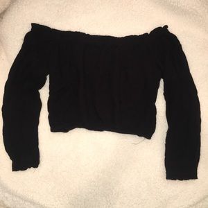 Off-the-Shoulder Crop Top